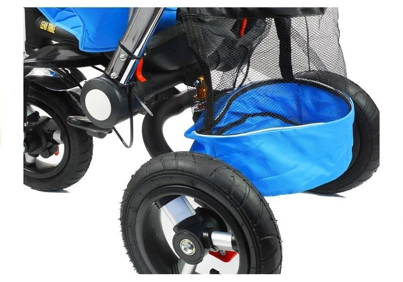Lean Toys Triratis dviratis PRO700 - mėlynas