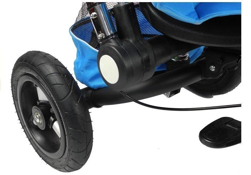 Lean Toys Triratis dviratis PRO700 - mėlynas