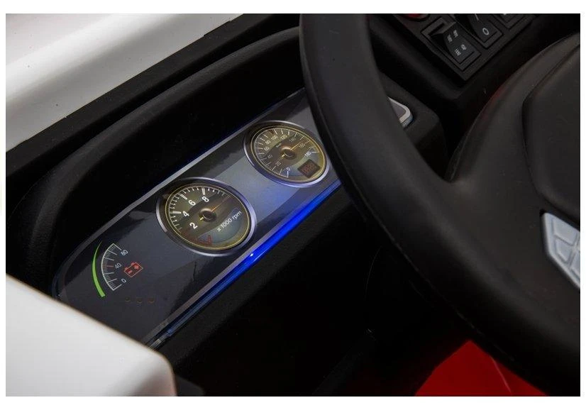 Lean Cars Dvivietis gaisrinės elektromobilis vaikams
