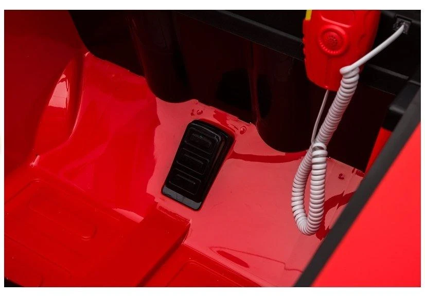 Lean Cars Dvivietis gaisrinės elektromobilis vaikams