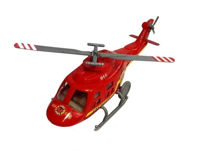 Žaislinis ugniagesių gelbėtojų transporto priemonių rinkinys Lean Toys, 5 d.
