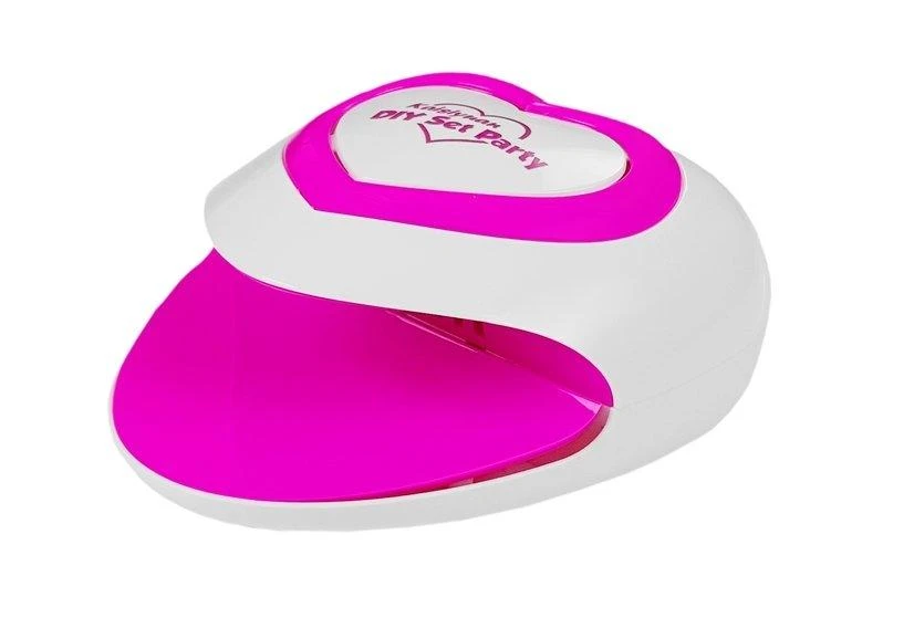 Lean Toys Vaikų nagų lakavimo rinkinys su lempa