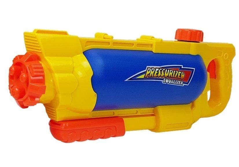 Lean Toys Vandens pistoletas 1450 ml, geltonai mėlynas