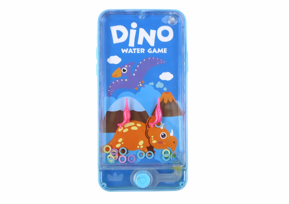 Vandens arkadinių žaidimų konsolė telefonas Dinozauras Lean Toys, mėlyna