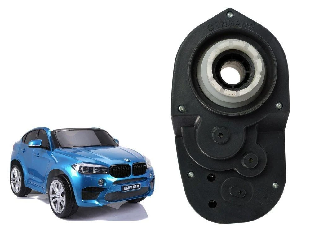 BMW X6M vaikiško automobilio pavarų dėžė su reduktoriumi