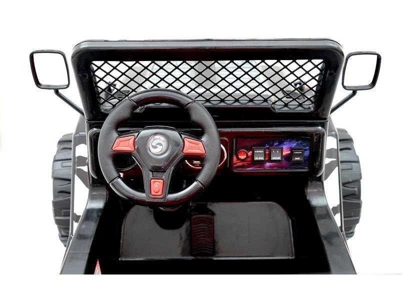 Lean Cars Elektromobilis vaikams Jeep Raptor S618, Juodas