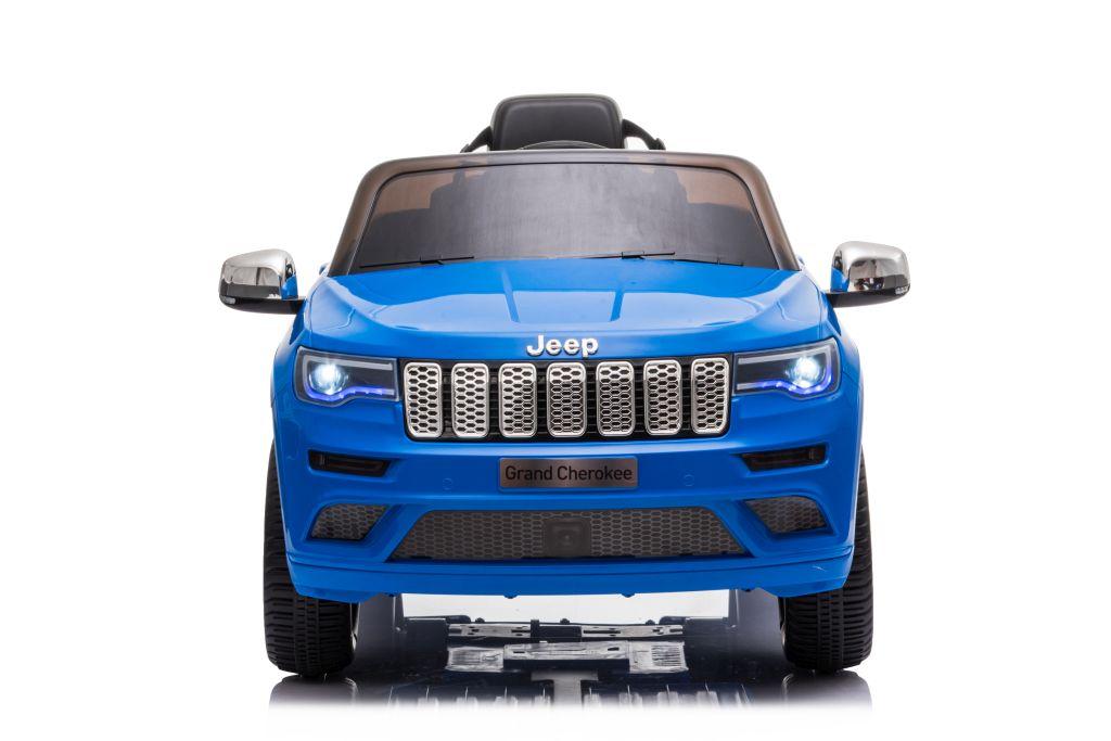 Lean Cars Vienvietis elektromobilis vaikams Jeep Grand Cherokee JJ2055, mėlynas