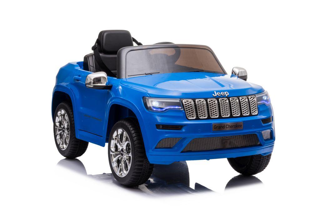 Lean Cars Vienvietis elektromobilis vaikams Jeep Grand Cherokee JJ2055, mėlynas