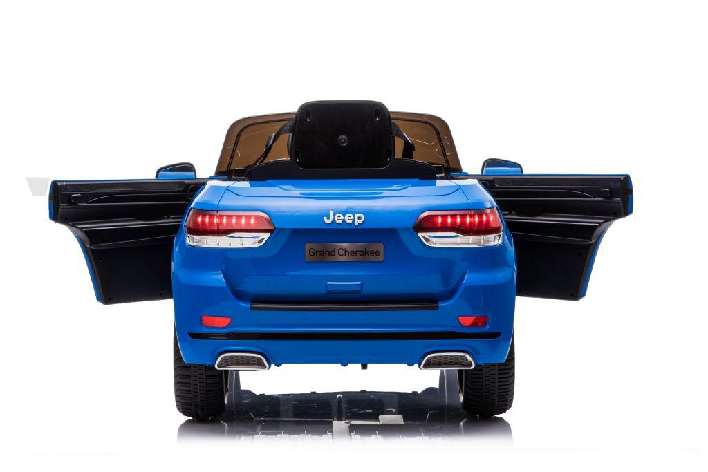 Lean Cars Vienvietis elektromobilis vaikams Jeep Grand Cherokee JJ2055, mėlynas