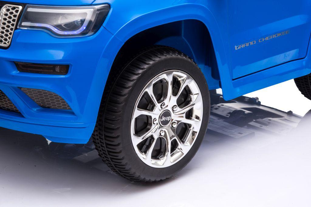 Lean Cars Vienvietis elektromobilis vaikams Jeep Grand Cherokee JJ2055, mėlynas