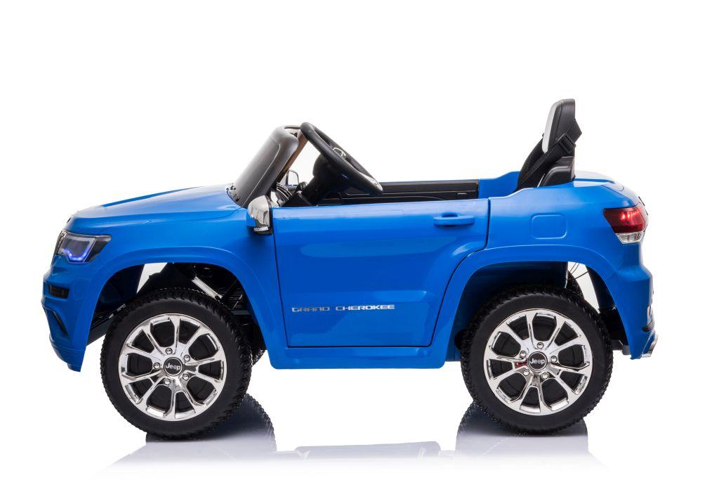 Lean Cars Vienvietis elektromobilis vaikams Jeep Grand Cherokee JJ2055, mėlynas