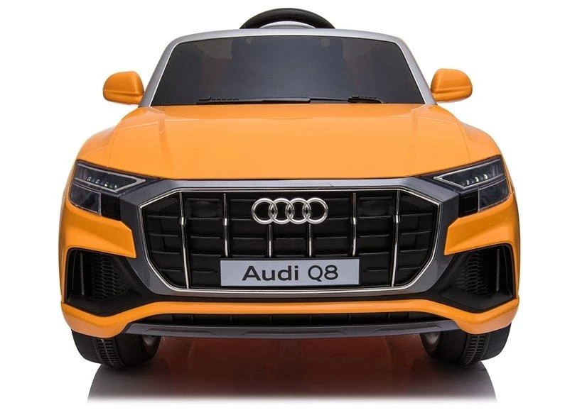 Lean Cars Elektromobilis vaikams Audi Q8 JJ2066, geltonas lakuotas