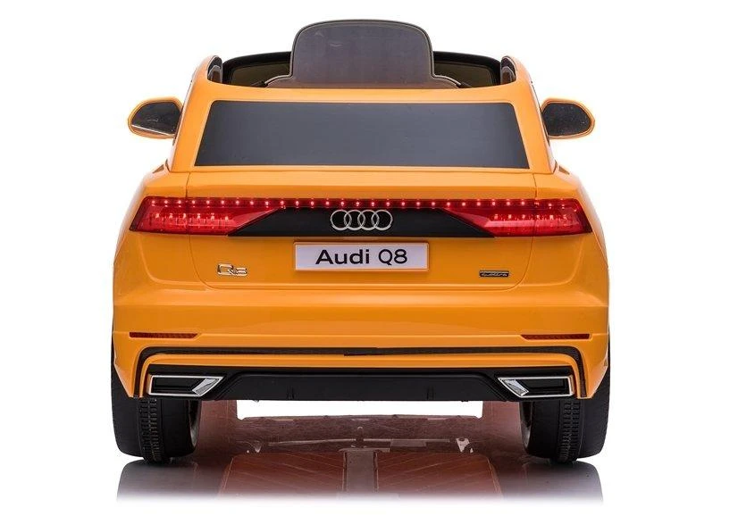 Lean Cars Elektromobilis vaikams Audi Q8 JJ2066, geltonas lakuotas