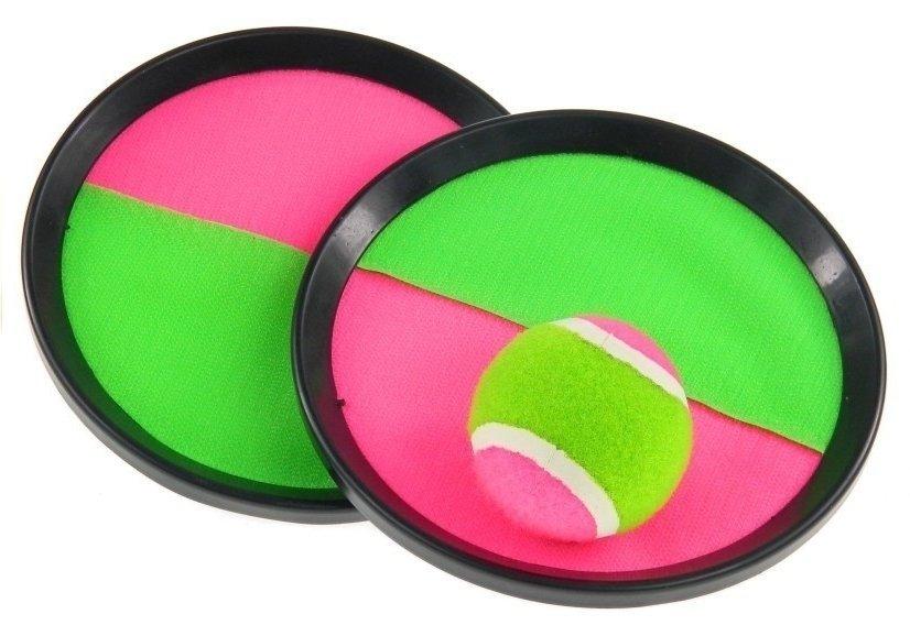 Lean Toys Žaidimas kamuoliukais su Velcro laikikliais, 17 cm