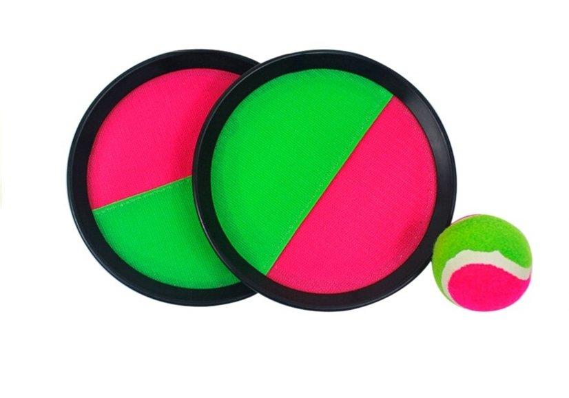 Lean Toys Žaidimas kamuoliukais su Velcro laikikliais, 17 cm