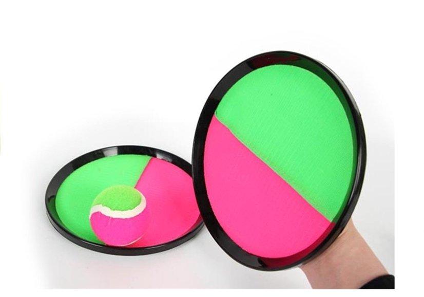 Lean Toys Žaidimas kamuoliukais su Velcro laikikliais, 17 cm