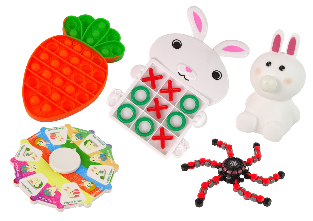 Lean Toys Sensorinių žaislų rinkinys vaikams, 24 dalys