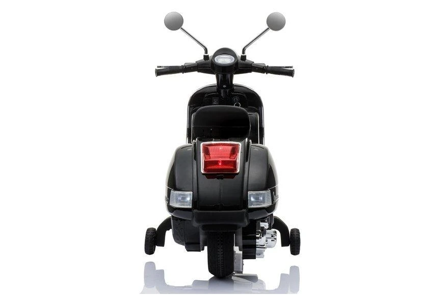 Lean Cars Elektrinis vaikų paspirtukas Vespa - juodas