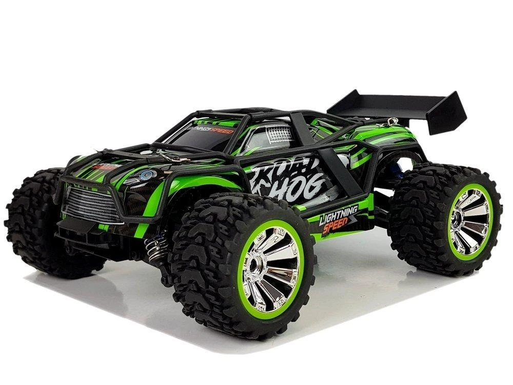 Lean Toys Visureigis su nuotolinio valdymo pultu 1:18, 35 km/h, žalias
