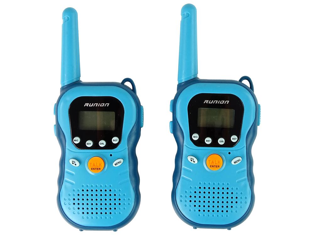 Lean Cars Vaikiškos racijos Walkie Talkies, 5,5x15x2,5 cm