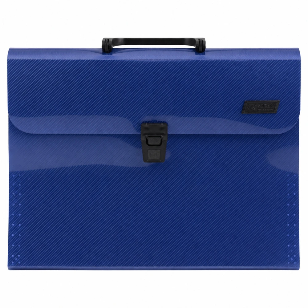 Lean Folder Folder Document Organizer Holder 13 Compartments Mėlyna A4