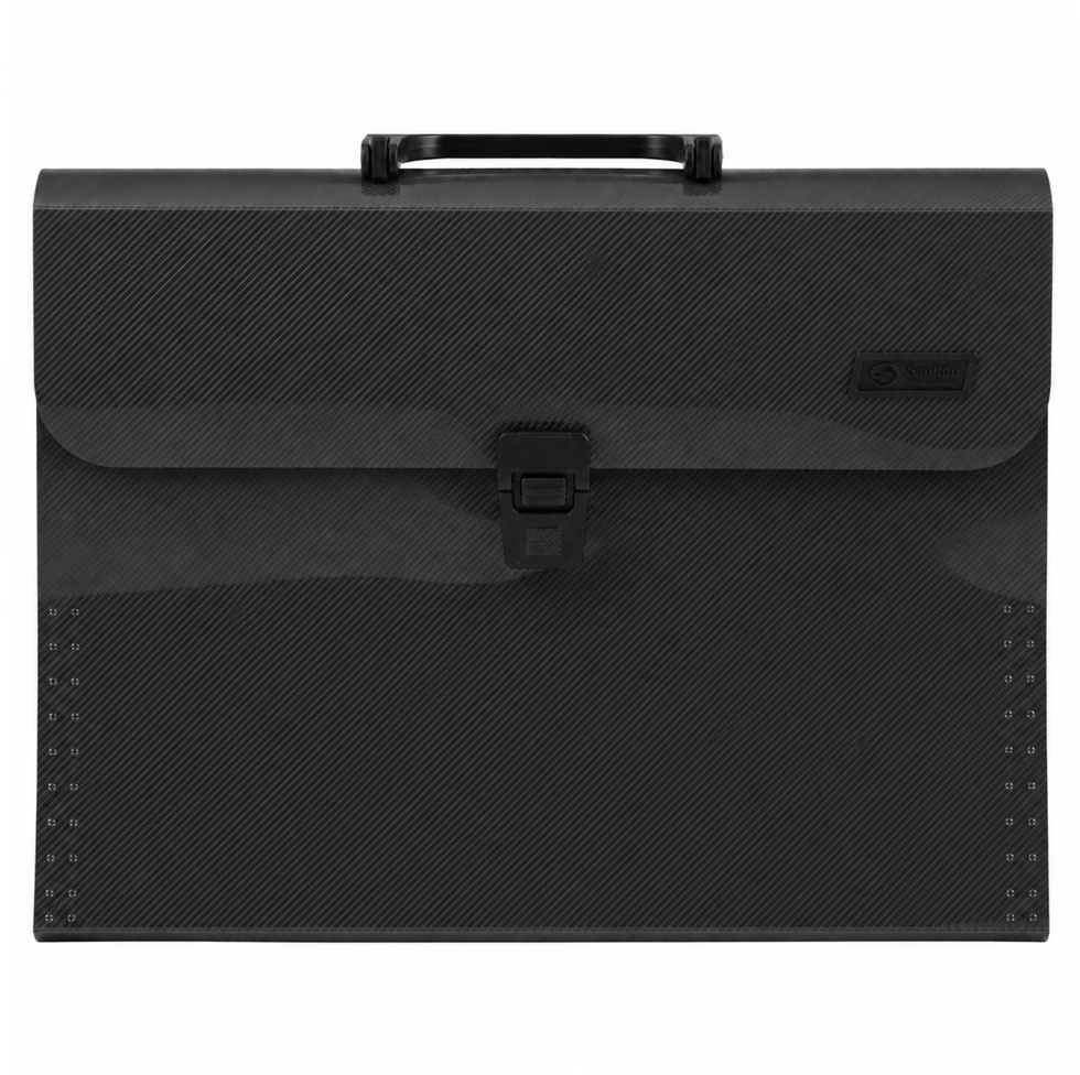 Lean Folder Folder Document Organizer Holder 13 Compartments Juodas A4