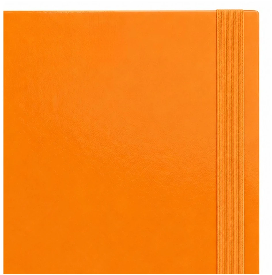 Lean Folder for documents with elastic band, hard, office, oranžinis, A4/4.5 cm