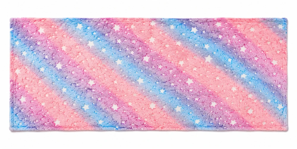 Lean Dywan Świecący W Ciemności Gwiazdki Dla Dzieci Kolorowy Pastelinis 160x80cm
