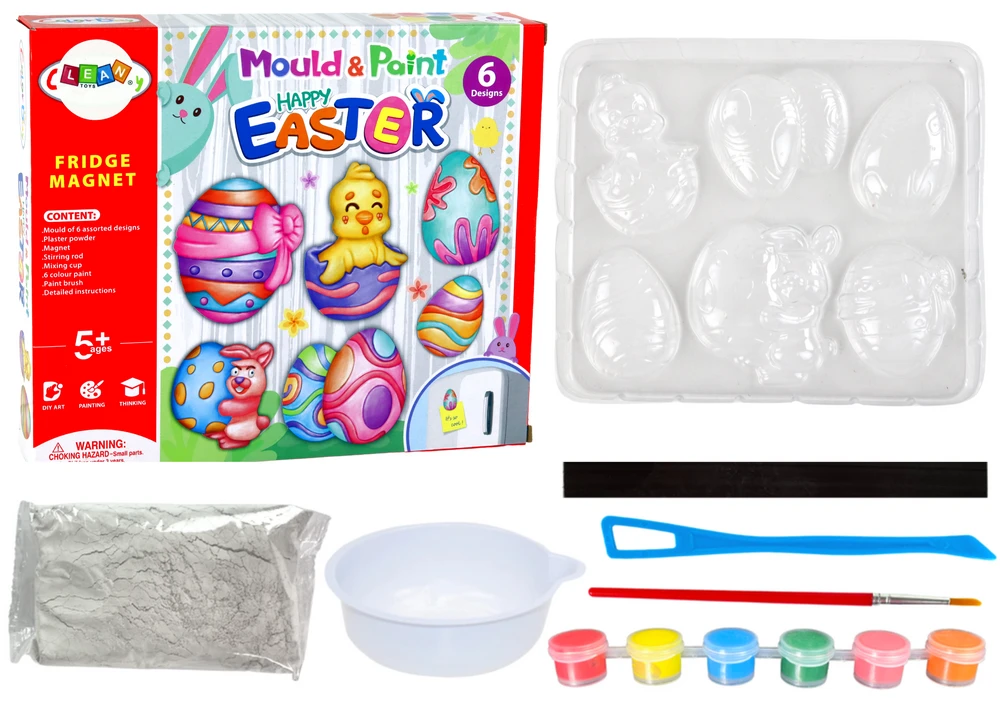 Lean Sport Kūrybinis rinkinys gipso liejimas „Easter Egg“