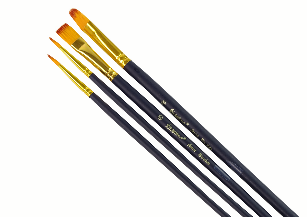Lean Teptukų rinkinys tapybai Giorgione, 4 vnt., 19 cm