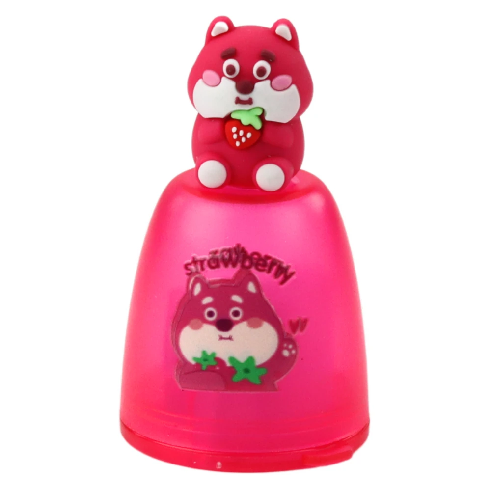 Lean Drožtukas storoms ir plonoms kreidelėms/pieštukams su konteineriu, rožinis