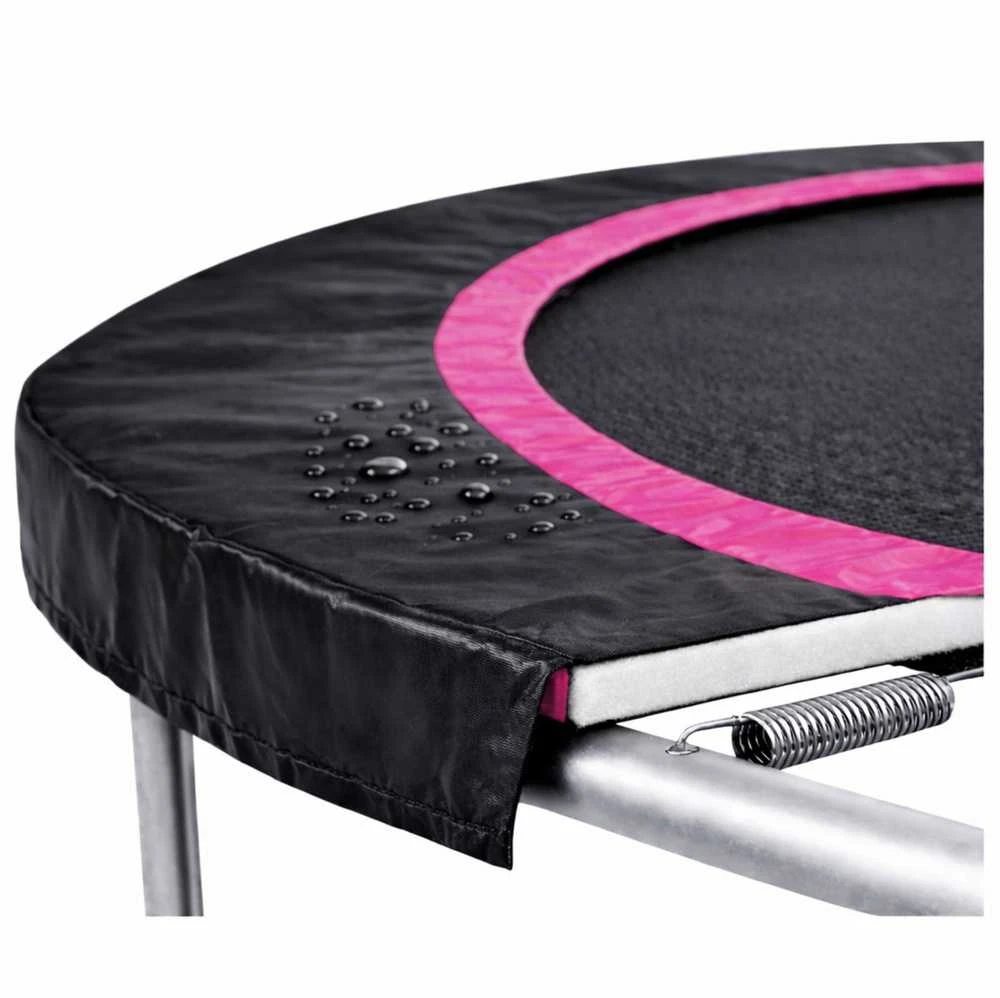 Batuto spyruoklių apsauga Lean Sport Max 183 cm, juoda/rožinė