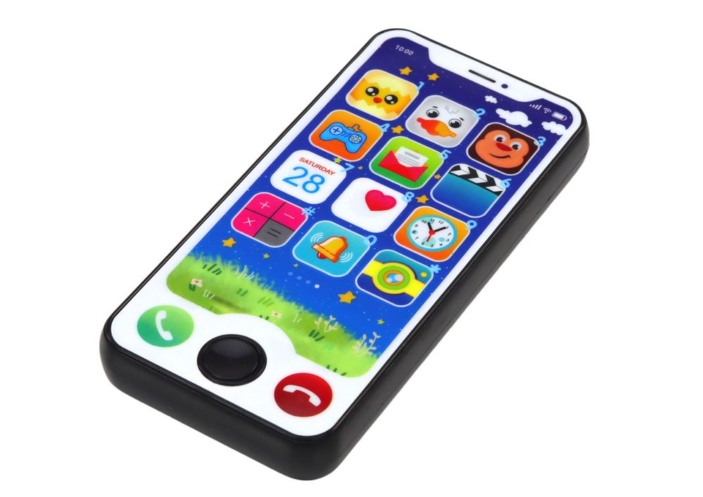 Lean Toys Žaislų rinkinys vaikams: nuotolinio valdymo pultas, raktai ir telefonas su šviesomis ir garsais