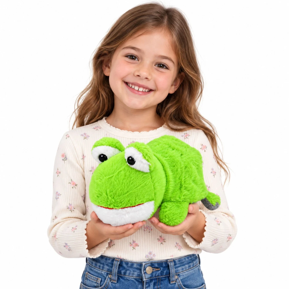 Lean Toys Pluszowy Koala Żaba 2w1 Dwustronna Maskotka Przytulanka 25cm