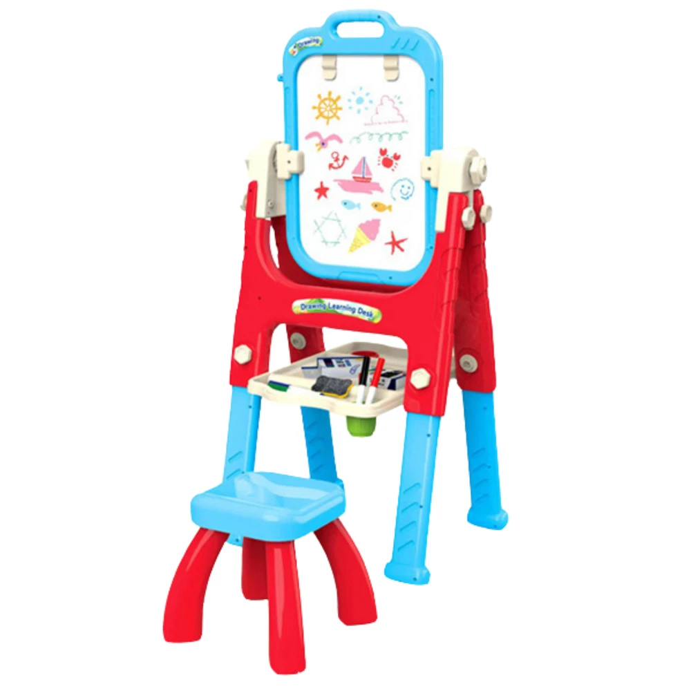 Lean Toys Mokomoji lenta su kėdute 5in1