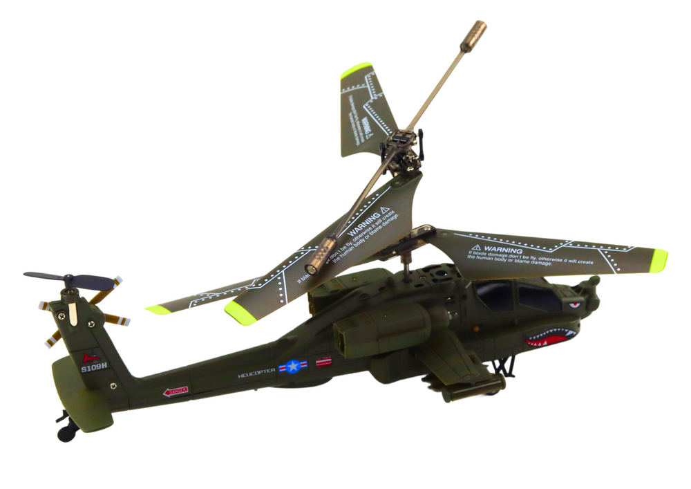 Helikopter Nuotoliniu būdu valdomas sraigtasparnis Apache