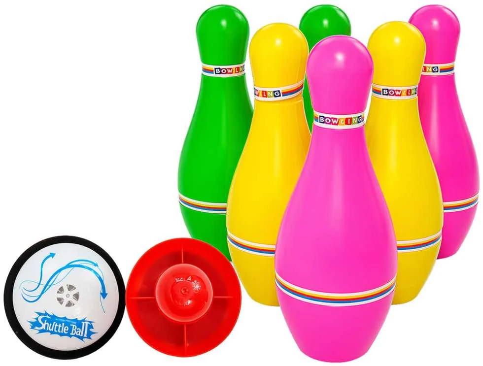 Lean Toys Boulingo rinkinys su šviesom