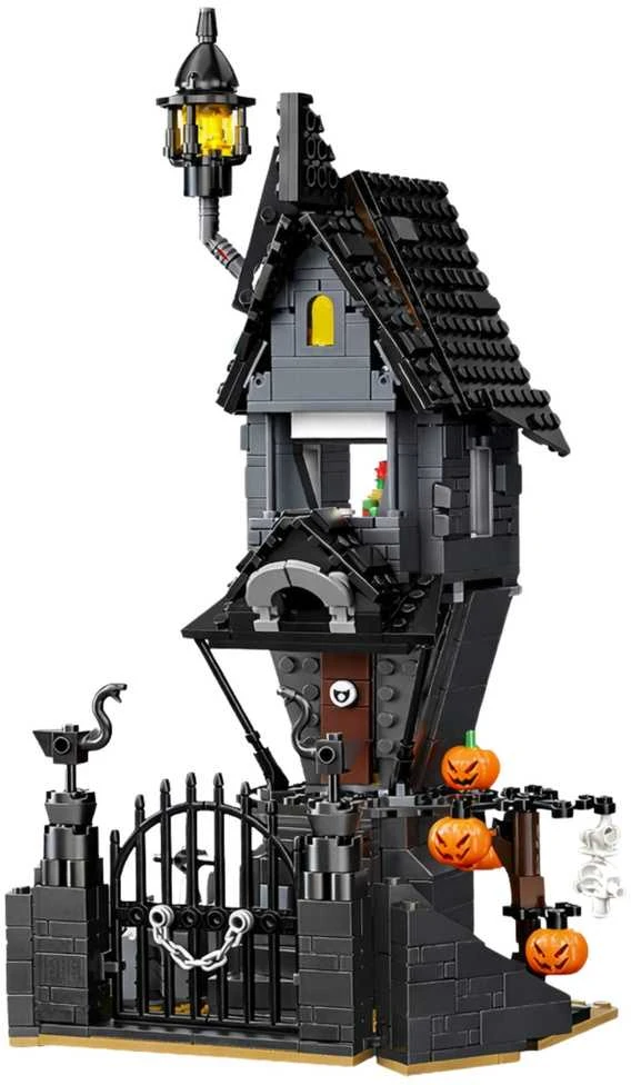 Lean Toys Konstruktorius Helovino Baisus Namas 581 det.