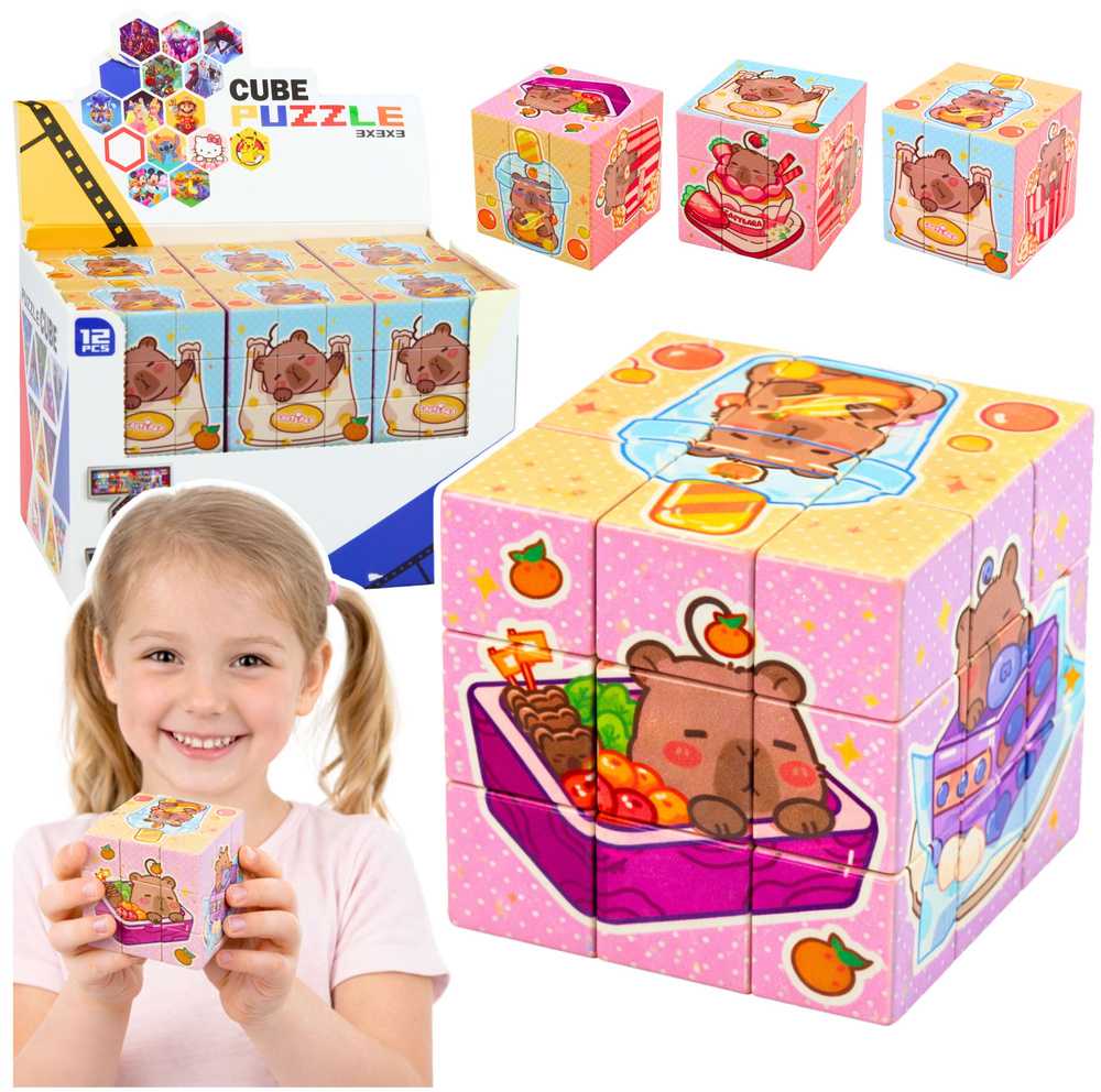 Dėlionė Lean Toys Loginis kubas 6 × 6 cm