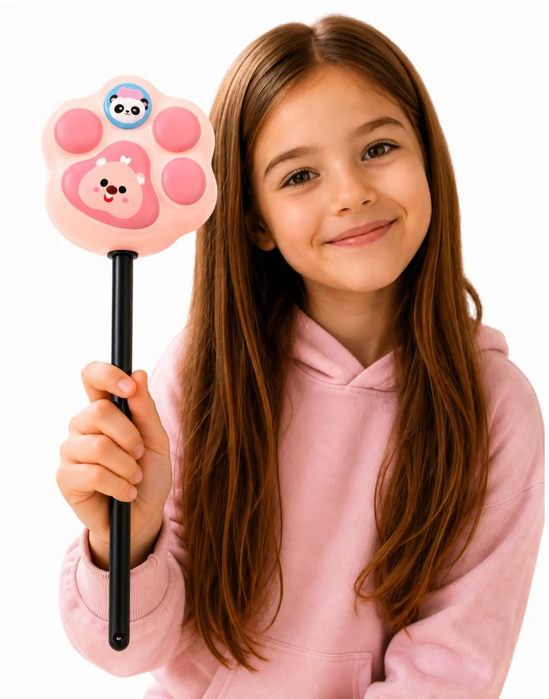 Lean Toys Sensorinis žaislas su minkšta putplasčio letenėle, 36 × 10 × 6 cm