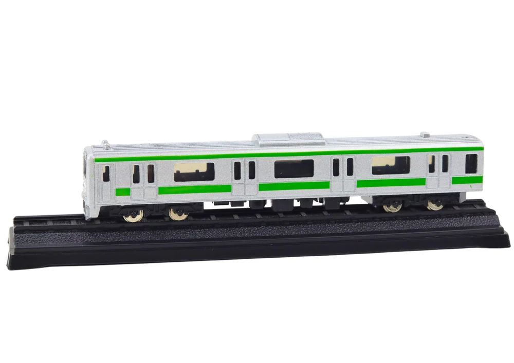 Lean Toys Kolekcinis Metalinis Traukinio Vagonas 1:48, Sidabrinis