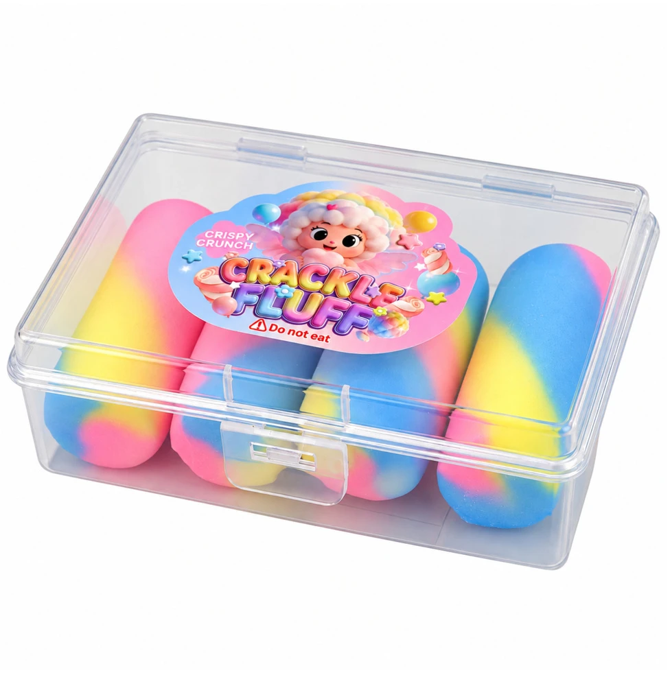 Lean Toys Gniotki Sensoryczne Chrupiące Cukierki W Pudełku Pastelowe Kolorowe 4 vnt.