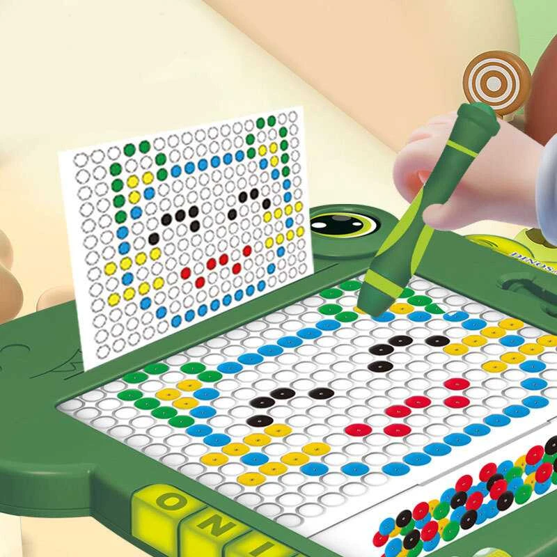 Lean Toys Magnetinė lenta vaikams „Dinozauras“