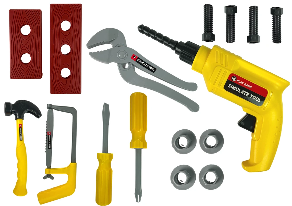 Lean Toys Žaislinių įrankių rinkinys vaikams nuo 3 metų