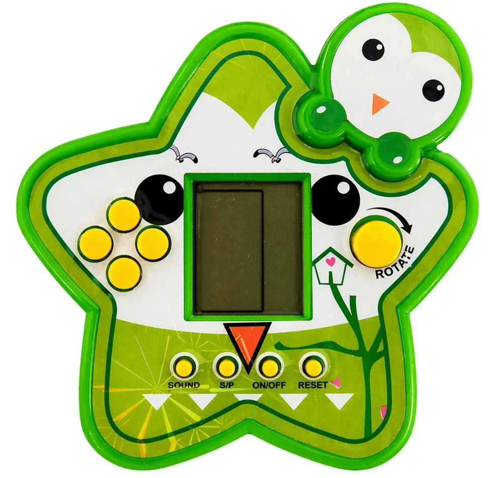 Lean Toys Elektroninis žaidimas Tetris, žalias