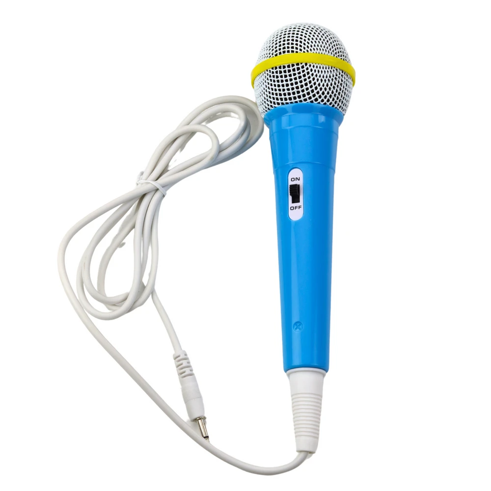 Lean Toys Garsiakalbio rinkinys su mikrofonu ir LED
