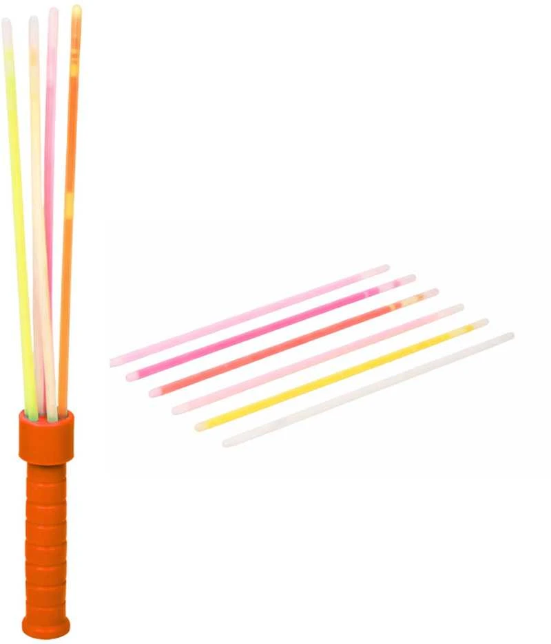 Lean Toys Różdżka Šviečiantis tamsoje neoninis lazdelės formos pagaliukas 29 cm