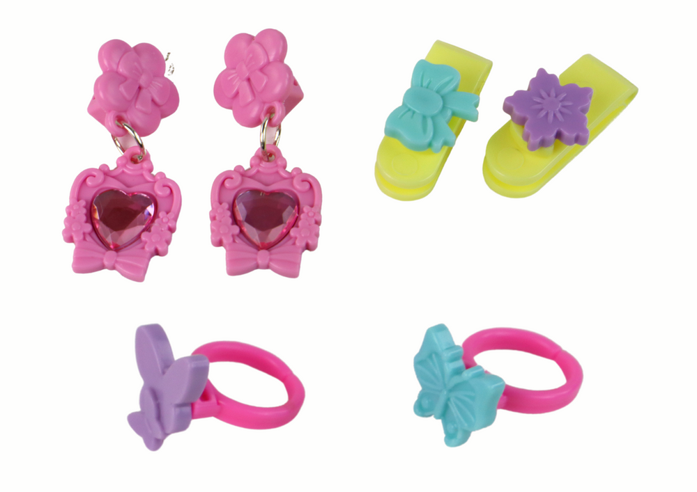 Lean Toys Rožinis grožio kosmetikos rinkinys vaikams