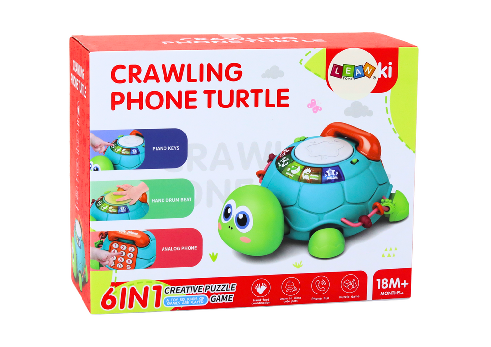 Interaktywny Lavinamasi žaislas Lean Toys , 6in1, žalias
