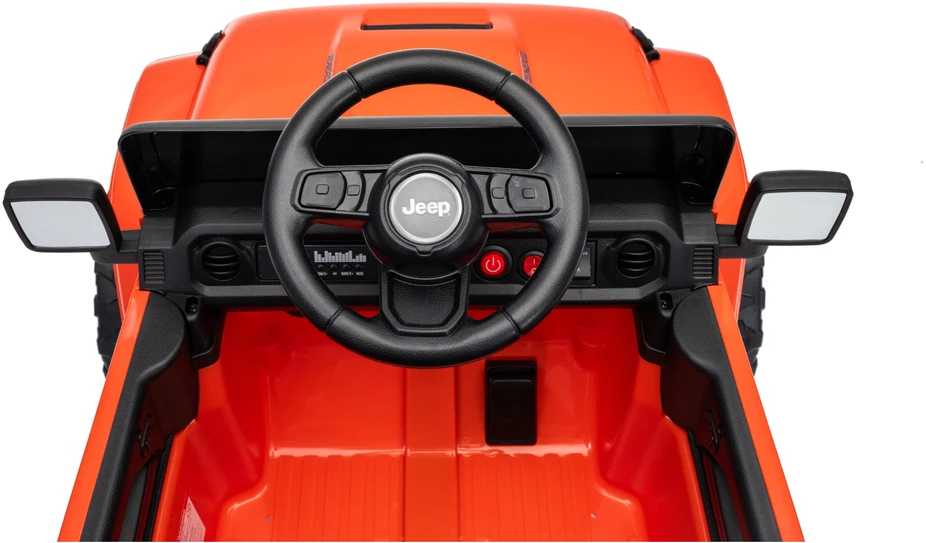 Lean Toys Važiavimo automobilis 24 V oranžinis